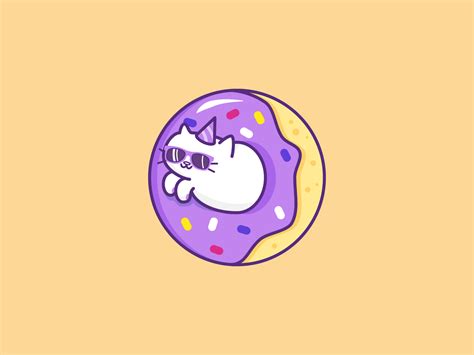 Donut Cat By Brian Houtz On Dribbble