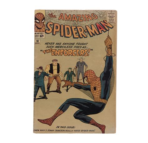 Spiderman 1st Apperance Of Big Man Witherells Auction House