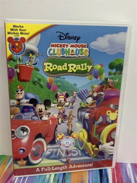 MICKEY MOUSE CLUBHOUSE Road Rally DVD 2010 Disney 7 99 PicClick