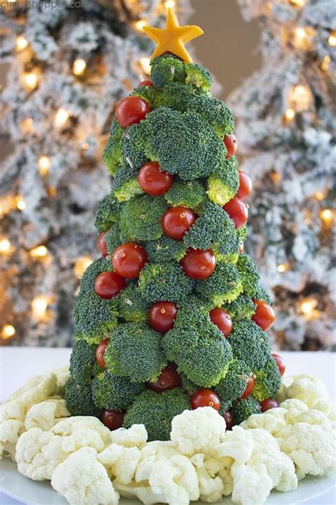 Apricot, chestnut and aduki balls with roasted vegetables and white wine miso gravy. Vegetable Christmas Tree | Recipe | Veggie christmas, Appetizers, Christmas tree food