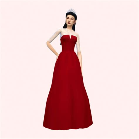 Glitterberrysims Just A Little Ballgown Glitterberry Sims No Patreon