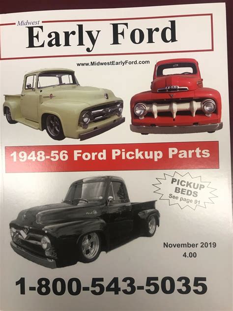 1953 1954 1955 1956 Ford F 100 F100 Pickup Truck Bed Wood Red Oak 8