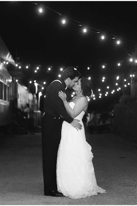 A Romantic Night Wedding Photo At The Depot On Main Street Market In