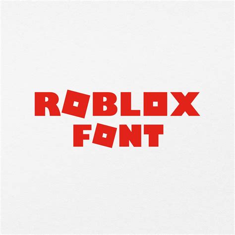 Roblox Game Font Roblox Ttf Roblox Alphabet Fuente De Etsy