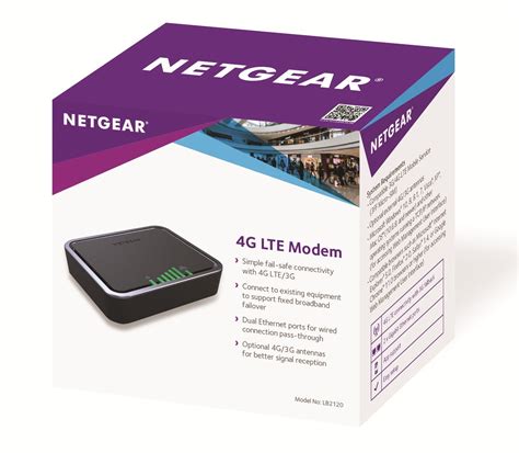 Netgear 4g Lte Modem With Two Gigabit Ethernet Ports Instant