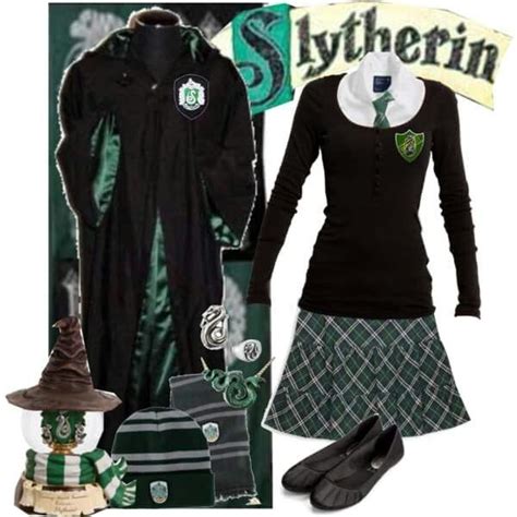 Slytherin Harry Potter Outfits Slytherin Fashion Slytherin Uniform
