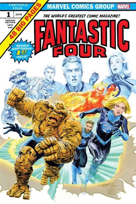 Fantastic Four 1 Variant Covers To Top 65 For Marvel Comics Return Of
