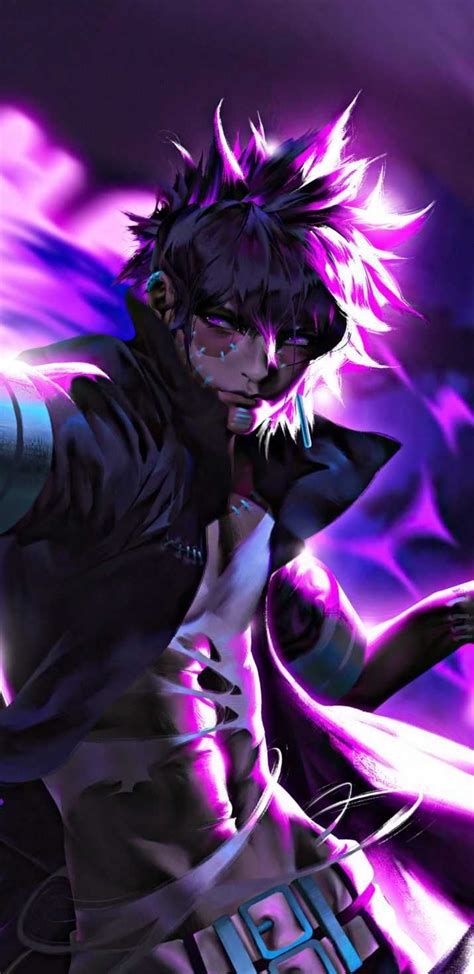 Dabi Wallpaper Purple 3 Scary Wallpaper Anime Wallpaper Naruto