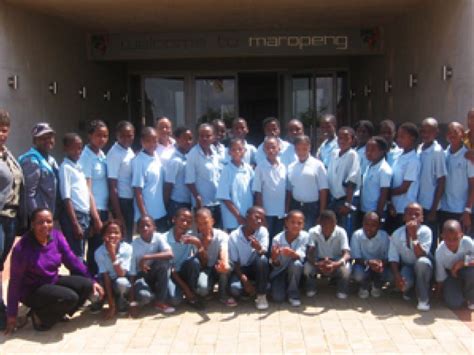 Dominican School For The Deaf Visits Maropeng Maropeng And
