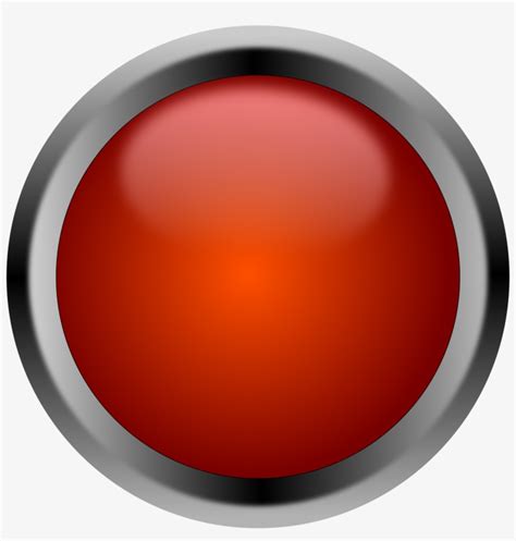 Red Button Transparent Background Png Image Transparent Png Free