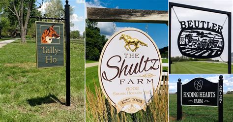 8 Best Entrance Farm Signs Ideas ⋆ Bright Stuffs