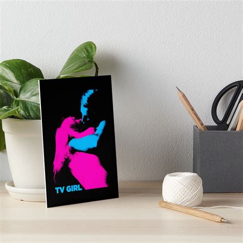 Tv Girl Band Jason Wyman Art Board Print For Sale By Erwinbergstrom