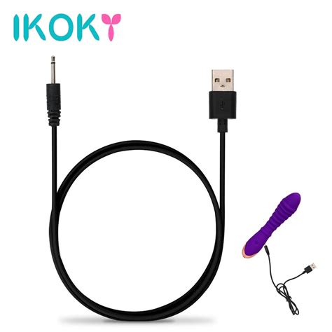 Ikoky Usb Charging Cable For Rechargeable Adult Toys Dc Vibrator Cable Cord Sex Products Usb