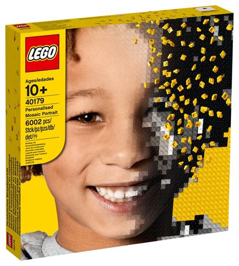 Lego Personalised Mosaic Portrait 40179 Available On Lego Shop The