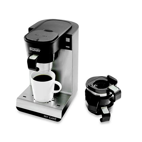 It is a perfect example of quiet and meticulous coffee brewer as far as others go. Bunn® My Café Single Serve Coffee Brewer | Bed Bath and ...
