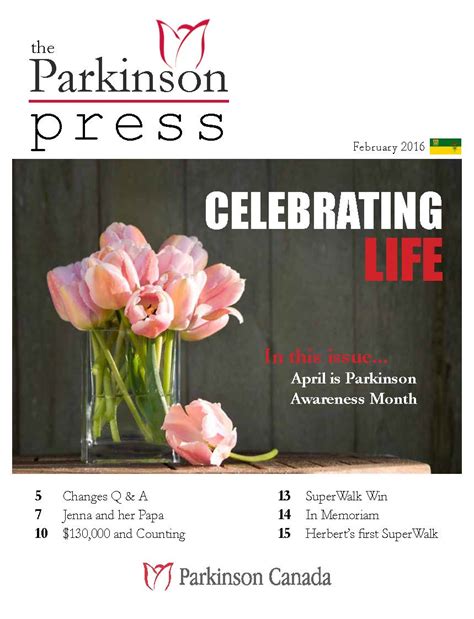 Parkinson Press Archive Parkinson Canada