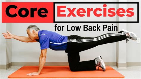 Simple Core Exercises That PREVENT Low Back Pain YouTube