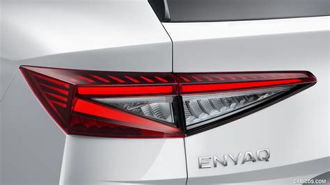Το ολοκαίνουργιο škoda enyaq iv θα γεμίσει ενέργεια τη ζωή σας. 2021 Škoda ENYAQ iV - Tail Light | HD Wallpaper #30 | 2560x1440