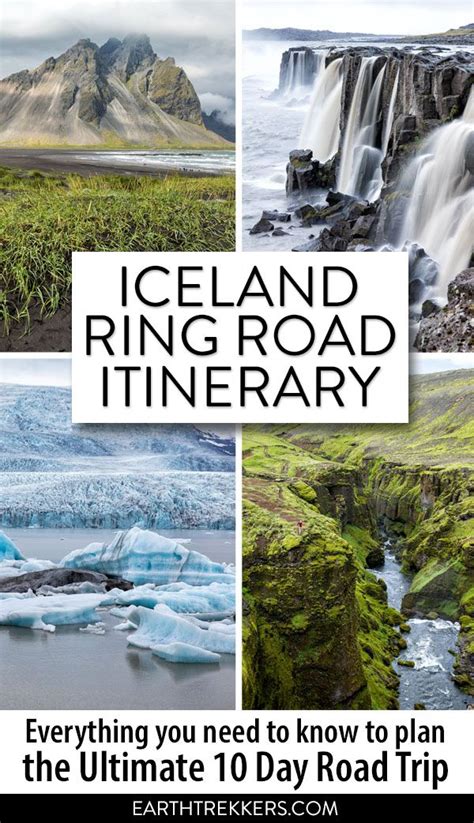 Iceland Ring Road Itinerary 7 To 10 Day Road Trip Ring Road