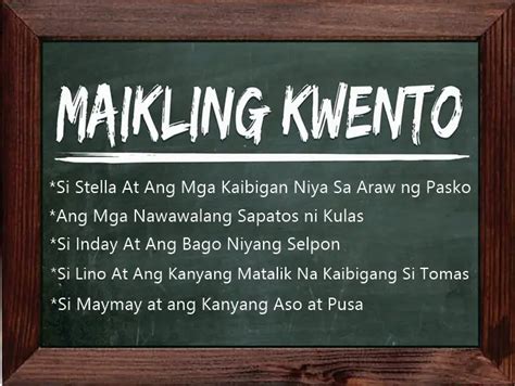 Maikling Kwento Tagalog Basahin Ang 5 Halimbawa