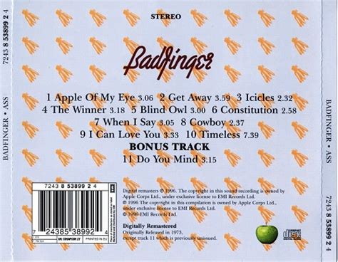 Badfinger Ass Remastered 19731996 Israbox Hi Res