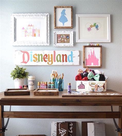 Also find disney party supplies and other disney character decorations. Disney gallery wall | Disney room decor, Disney bedrooms ...