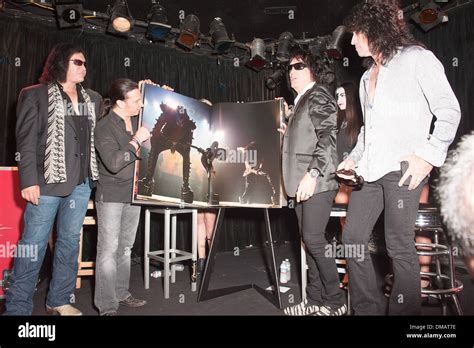 Gene Simmons Eric Singer Paul Stanley And Tommy Thayer Of Rock Band