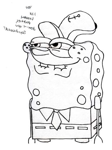 .gangster spongebob coloring pages , we all picks the best libraries having ideal resolution just for you all, and this images is usually one of graphics selections in your greatest photos gallery. Step By Step Drawing Of Spongebob at GetDrawings | Free ...