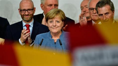 Germany Election Angela Merkel Wins Fourth Term 233times