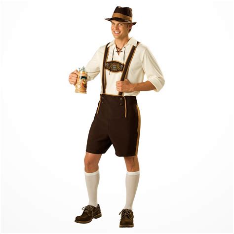 oktoberfest lederhosen costume for men and women ~ traditional german costume for men and women