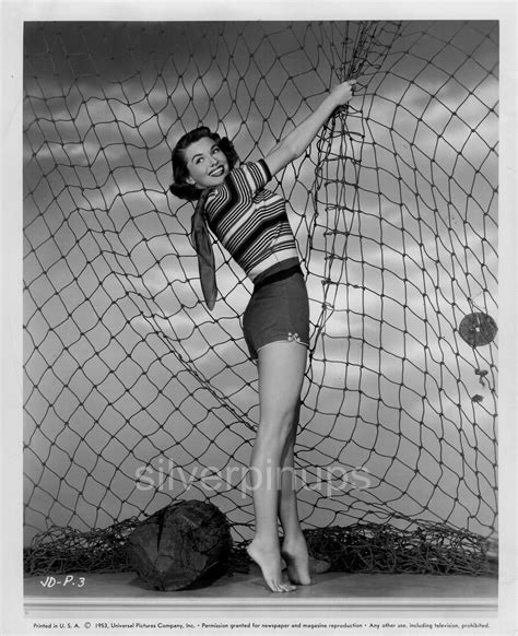 Orig 1953 Joanne Dru Sweater Girl Pin Up Portrait Nautical Beauty