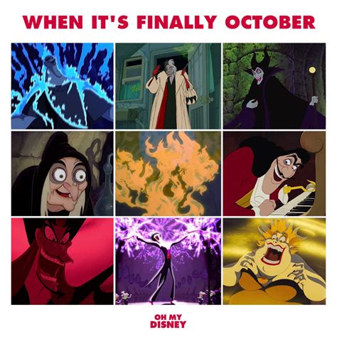 When Its Finally October Oh My Disney Who Else Lives For October Who Else Worships October