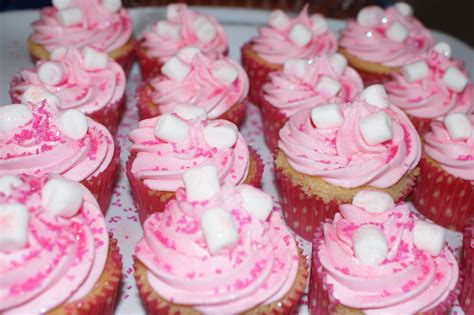 California Baking Glittery Pink Cupcakes Feeding Boys And A Firefighter