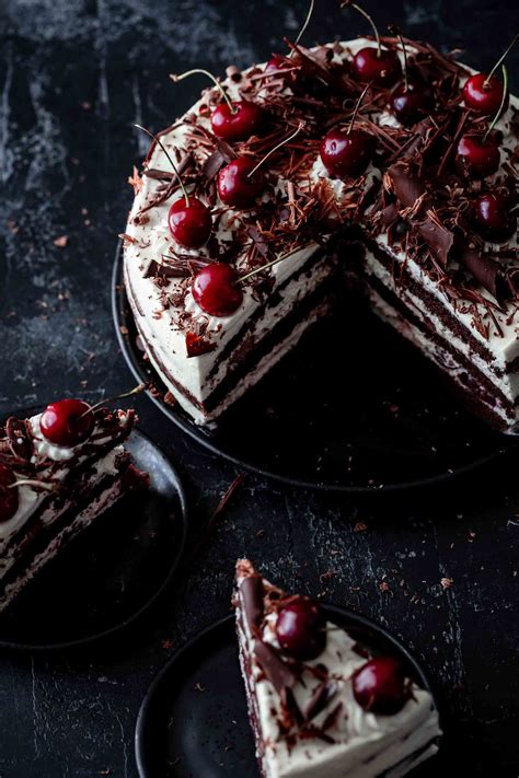 Black Forest Cake Is One Rich And Decadent Cake Homemade Cake Sour
