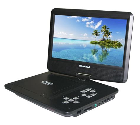 Sylvania SDVD1048 10-Inch Portable DVD Player Swivel Screen USB/SD Card ...