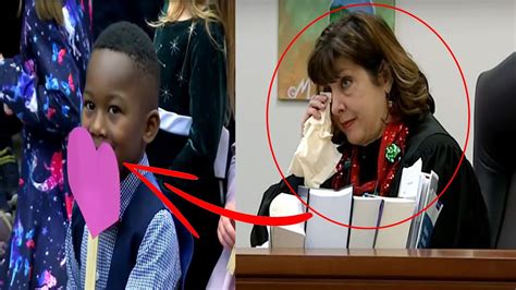 Judge Breaks Into Tears After An Adoption Hearing Takes An Unsuspected Turn Youtube