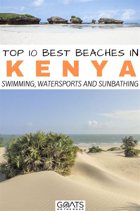Top 10 Best Beaches In Kenya Goats On The Road