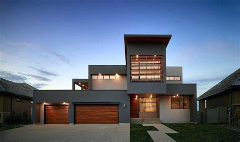 Grey Stucco Homes Exterior Contemporary With Front Door White Trim Sage