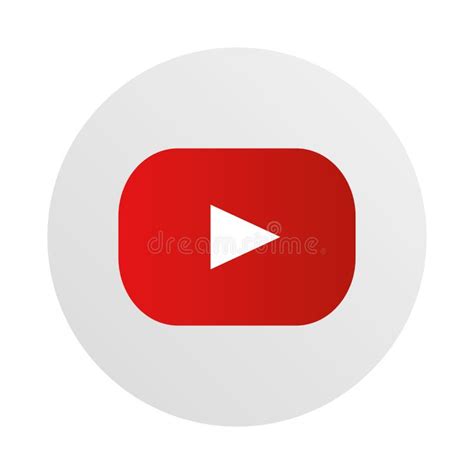 Social Media Logo Youtube Share Videos Editorial Photography