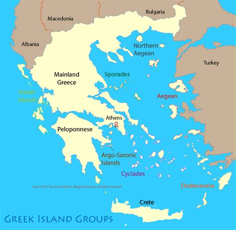 Exploring The Map Of Greek Islands A Personal Experience Map Of Germany