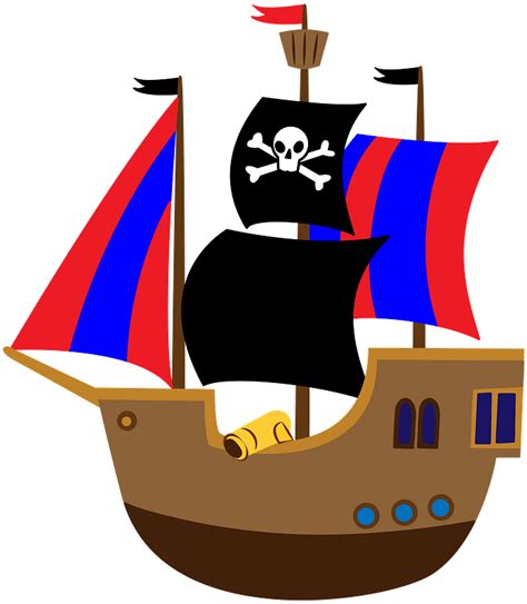 Pirate Ship Clip Art Transparent