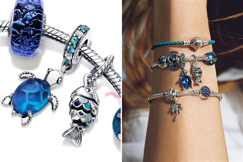 People Are Raving About Pandoras New Ocean Themed Charm Bracelets As