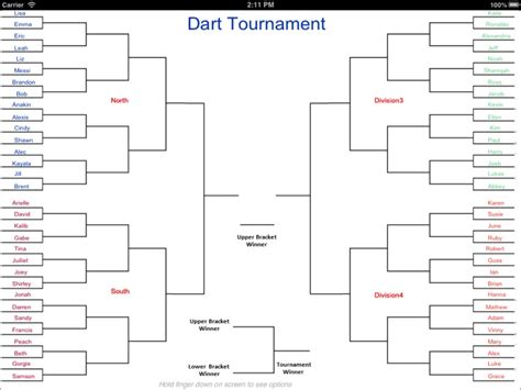 Create Your Own Tournament Brackets