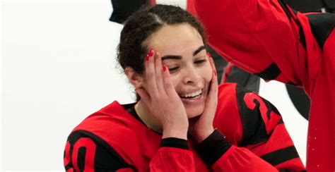 Olympic Champion Sarah Nurse Hopes To Help Inspire Hockeys Next Wave
