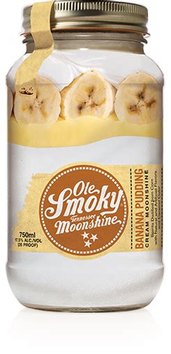 Banana Pudding Cream Ole Smoky Moonshine