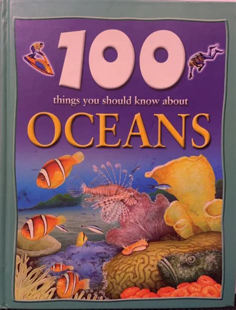 100 Things You Should Know About Oceans Hardcover By Clare Oliver 5