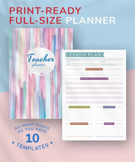 Teacher Printable Planner