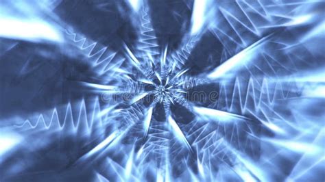 Abstract Art With Ice Crystals Stock Illustration Illustration Of