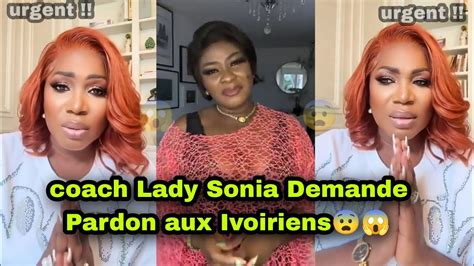 Urgent Lady Sonia Demande Pardon Aux Ivoiriens Makosso Lunick
