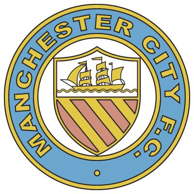 Currently its home is the city of manchester stadium, but until 2003 it played at maine road. European Football Club Logos